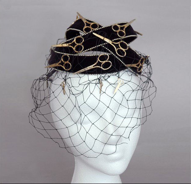 scissors hat