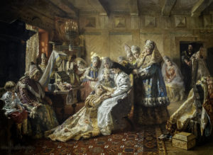 russian national traditian of wedding