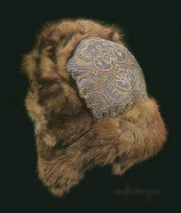 old russian fur winter hat