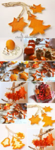 Из мандариновых корок